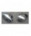 COPPIA CALOTTE CROMATE ALFA ROMEO 147/GT