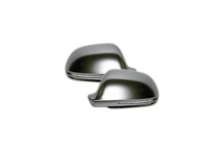 CALOTTE SPECCHIETTI ARGENTO SATINATE AUDI A3/A4/A5/A6/Q3