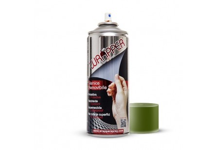 SPRAY FILM WRAPPER VERDE CANNA RAL6013 400ML