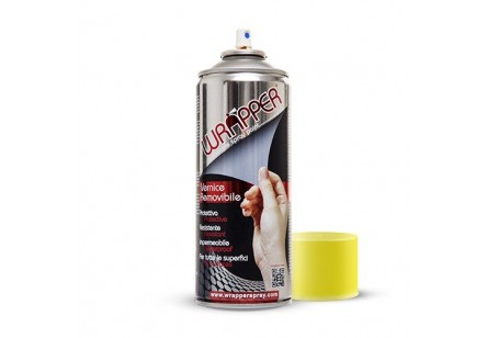 SPRAY FILM WRAPPER GIALLO FLUO RAL2211 400ML