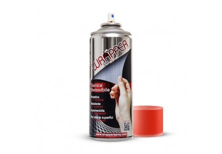 SPRAY FILM WRAPPER ROSSO FLUO RAL2311 400ML