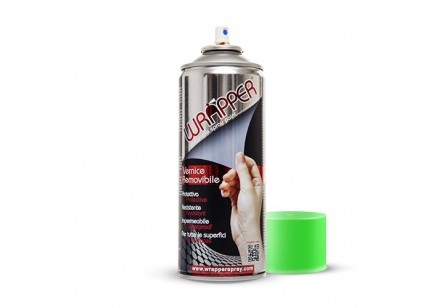 SPRAY FILM WRAPPER VERDE FLUO RAL2511 400ML