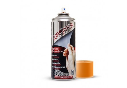 SPRAY FILM WRAPPER ARANCIO FLUO RAL2611 400ML