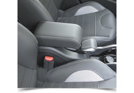 BRACCIOLO LX NERO CON CUCITURA BIANCA PEUGEOT 2008 2013-2019