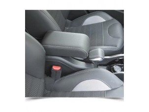 BRACCIOLO LX NERO CON CUCITURA BIANCA PEUGEOT 2008 2013-2019
