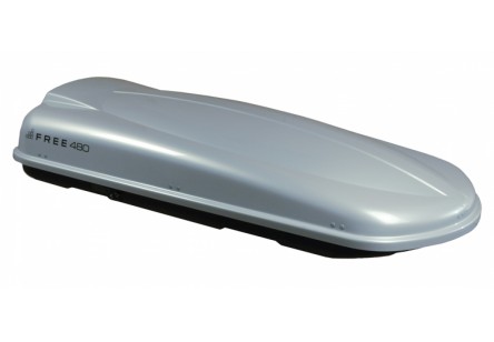 BOX FREE 480LT ABS SILVER LUCIDO