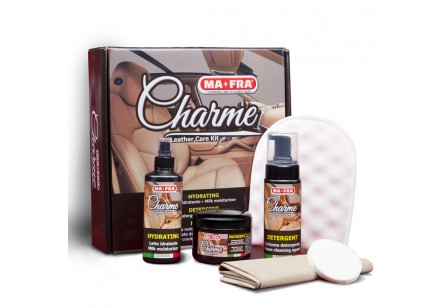 CHARME AUTO LEATHER CARE KIT (VALIGIA)