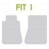 COPPIA TAPPETI ANTERIORI RUBBER NERO FIT-1