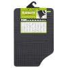 COPPIA TAPPETI ANTERIORI RUBBER FIT-2 NERO
