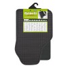 COPPIA TAPPETI ANTERIORI RUBBER FIT-5 NERO