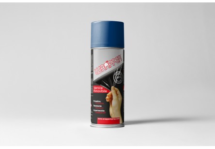 SPRAY FILM WRAPPER BLU METALLIZZATO 400ML