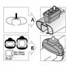 EXTENSION KIT DISTANZIALI PER PORTASCI