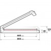 PORTASCI NORDIC-KING EVO ALUMINIUM NK-60