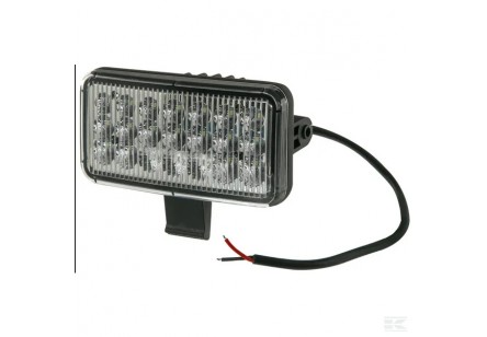 Faro da lavoro LED, 54W, 4100 lumen, rettangolare, fascio ampio