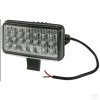 Faro da lavoro LED, 54W, 4100 lumen, rettangolare, fascio ampio