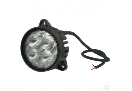 Faro da lavoro LED, 40 W, 4800 lumen, tondo, fascio ampio