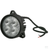Faro da lavoro LED, 40 W, 4800 lumen, tondo, fascio ampio