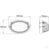 Faro da lavoro LED, 24W, 3220 lumen, ovale