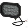 Faro da lavoro LED, 42W, 2800 lumen, rettangolare, fascio ampio