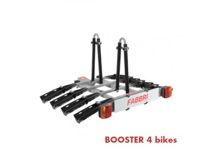 PORTABICI DA GANCIO TRAINO BOOSTER 4 BICI