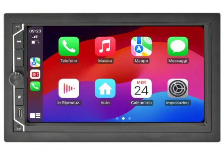 MEDIASTATION APPLE CARPLAY E ANDROID AUTO WIRELESS 6,75"