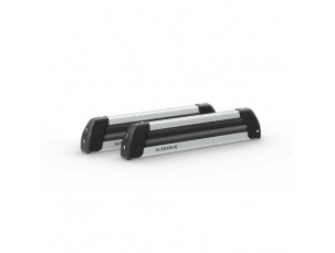 NORDIC-KING EVO ALUMINIUM NK-40, PORTASCI PER BARRE DA TETTO - ARGENTO