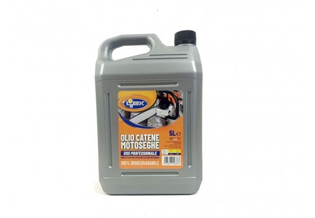 OLIO LUBRIFICANTE CATENE MOTOSEGHE (BIO) 5 LT